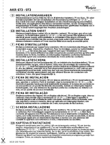 Whirlpool AKR 673 IX-1 Program Chart
