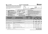 Bauknecht GSF 7599 TW-WS Program Chart