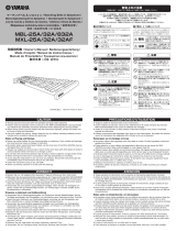 Yamaha MXL-32A El manual del propietario