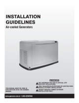 Generac Power Systems Air-cooled Generators Guía de instalación