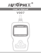AutoPhix V007 Manual de usuario