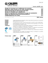 Caleffi 6509 Series Manual de usuario