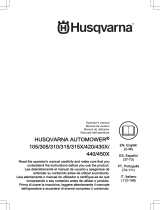 Husqvarna AUTOMOWER 315X Manual de usuario