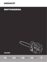 Greencut Motosierra GS2500 Manual de usuario