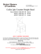 Better Homes and Gardens Collin Series Assembly Manual