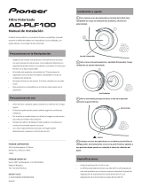 Pioneer AD-PLF100 Guía de instalación