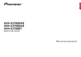 Pioneer AVH-X3700DAB Manual de usuario