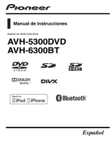 Pioneer AVH-6300BT Manual de usuario