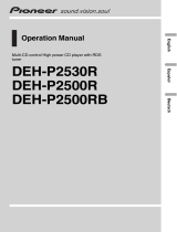 Pioneer DEH-P2500R Manual de usuario