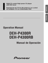 Pioneer DEH-P4300RB Manual de usuario