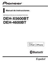 Pioneer DEH-4600BT Manual de usuario