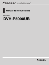 Pioneer DVH-P5000UB Manual de usuario