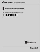 Pioneer FH-P80BT Manual de usuario