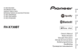 Pioneer FH-X730BT Manual de usuario