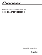 Pioneer DEH-P8100BT Manual de usuario