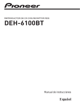 Pioneer DEH-6100BT Manual de usuario