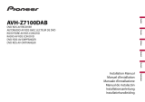 Pioneer AVH-Z7100DAB Guía de instalación