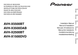 Pioneer AVH-X1500DVD El manual del propietario