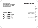 Pioneer AVH-X1600DVD Manual de usuario