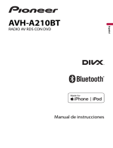 Pioneer AVH-A210BT Manual de usuario