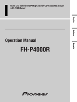 Pioneer FH-P4000R Manual de usuario
