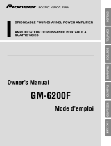 Pioneer GM-6200F Manual de usuario