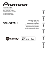 Pioneer DEH-S220UI Manual de usuario