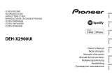 Pioneer DEH-X2900UI Manual de usuario