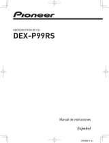 Pioneer DEX-P99RS Manual de usuario