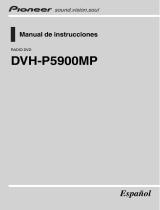 Pioneer DVH-P5900MP Manual de usuario