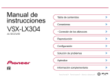 Pioneer VSX-LX304 Manual de usuario