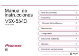 Pioneer VSX-534D Manual de usuario
