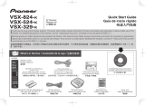 Pioneer VSX-824 Guía de inicio rápido