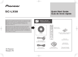 Pioneer SC-LX58 Guía de inicio rápido