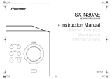 Pioneer SX-N30AE El manual del propietario