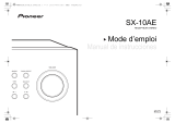 Pioneer SX-10AE Manual de usuario