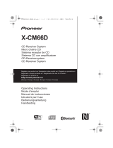 Pioneer X-CM66D Instrucciones de operación
