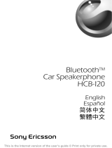 Sony Ericsson HCB-120 Manual de usuario
