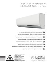 Olimpia Splendid NEXYA S4 INVERTER 9 Manual de usuario