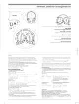 Audio Technica ATH-ANC20 Manual de usuario