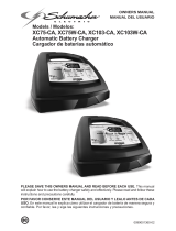 Schumacher Electric XC75-CA El manual del propietario