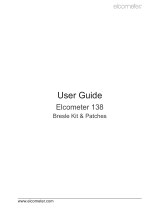 Elcometer 138 Manual de usuario