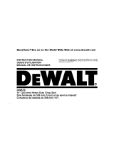 DeWalt DW870 Manual de usuario