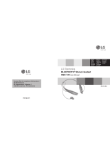 LG HBS-730 Manual de usuario