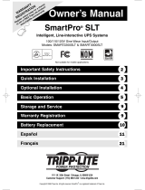 Tripp Lite SMART2200SLT El manual del propietario