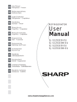 Sharp SJ-S1251E0W-EU Manual de usuario
