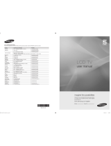 Samsung LE32B554M Manual de usuario
