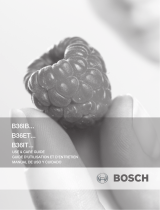 Bosch B36IT71SNS - 20 cu. Ft. Refrigerator Manual de usuario
