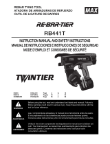 Max Twintier RB441T Instruction Manual And Safety Instructions
