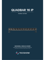 TECshow QUADBAR 16 IP Manual de usuario
